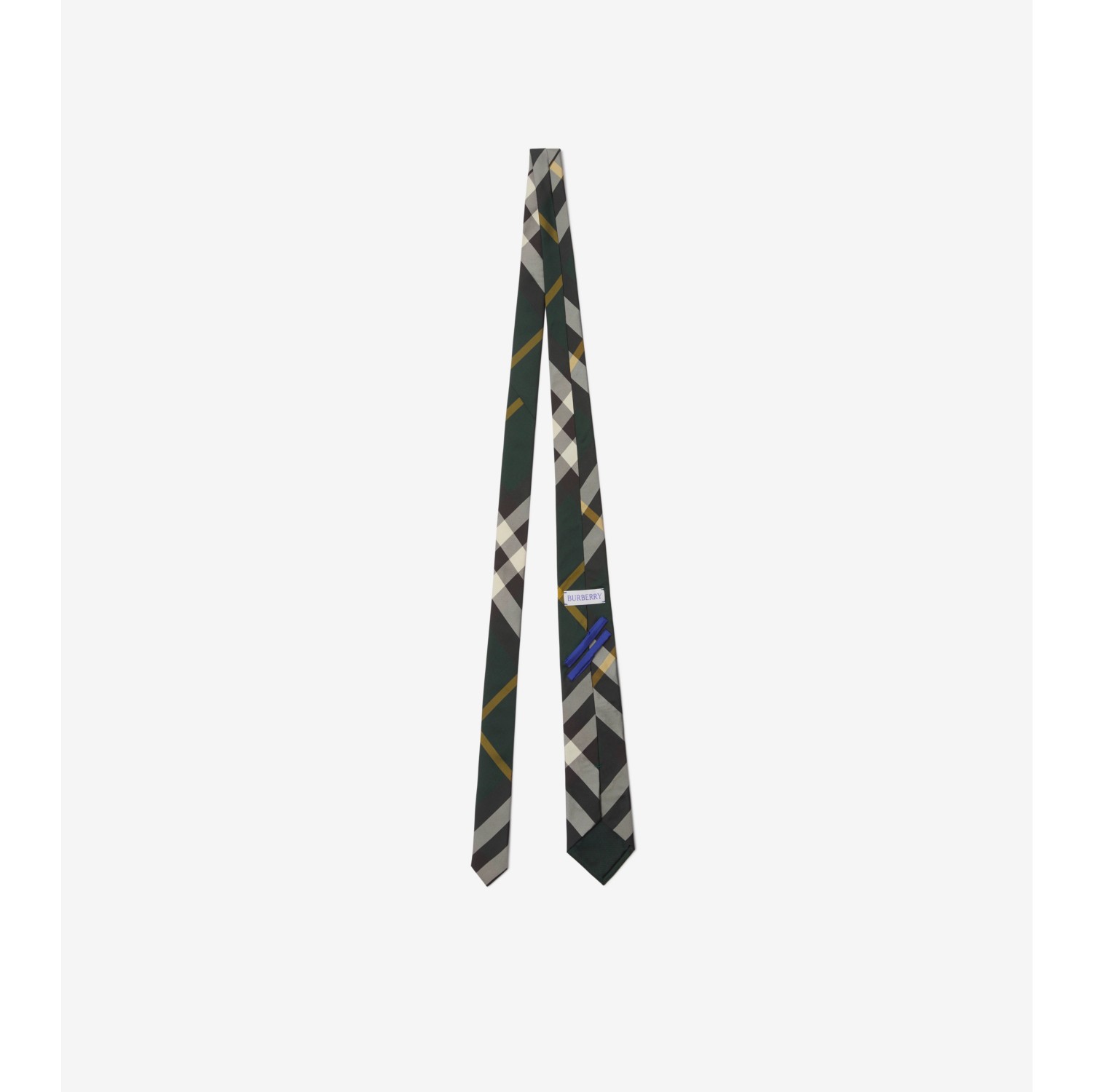 Check Silk Tie