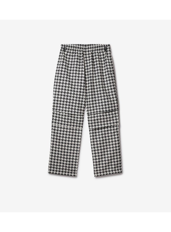 Burberry print 2024 trousers mens