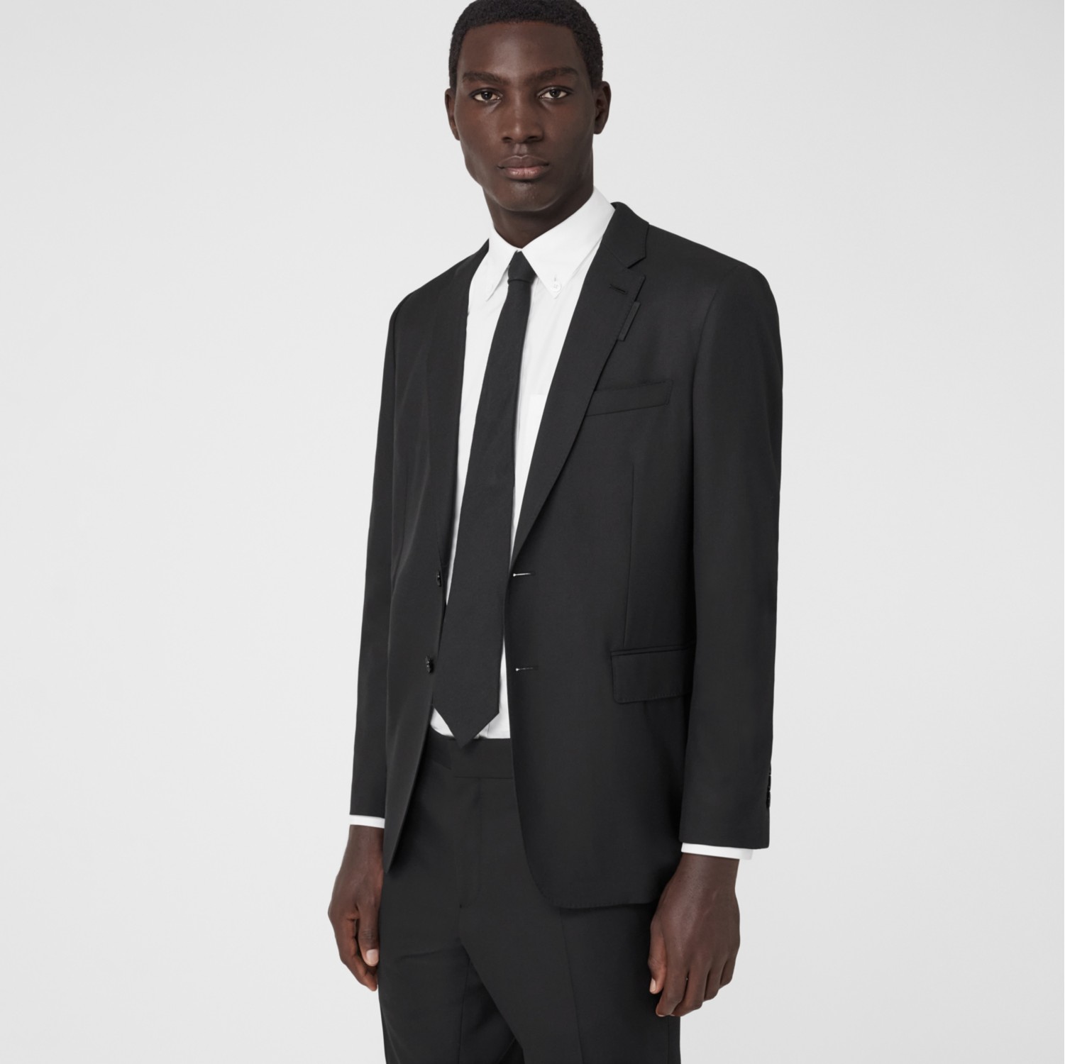 Slim Fit Wool Tailored Jacket