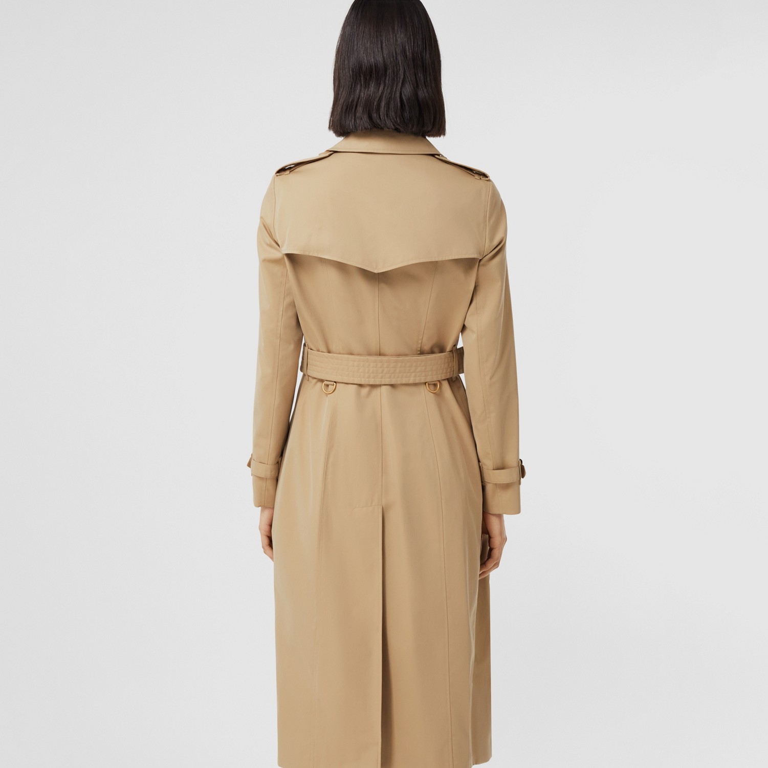 Trench coat Heritage The Chelsea lungo (Miele) - Donna | Sito ufficiale Burberry®