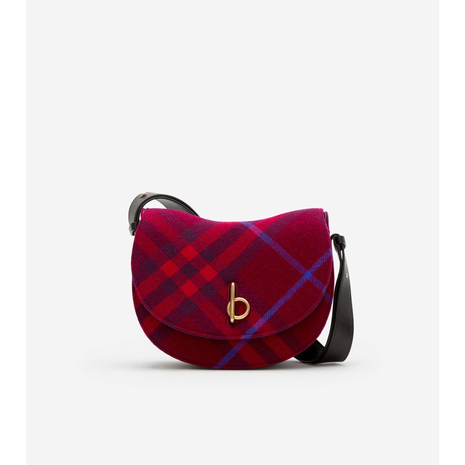 Burberry red plaid store purse