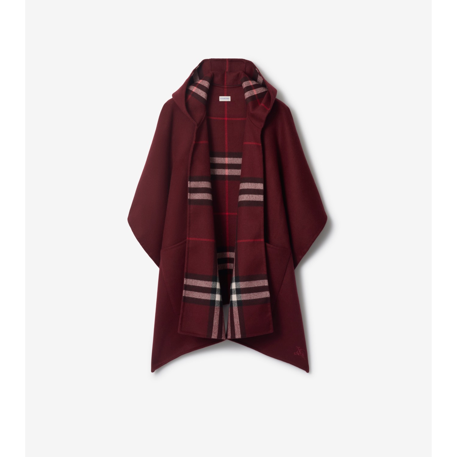Cashmere Hooded Cape - thumbnail 10
