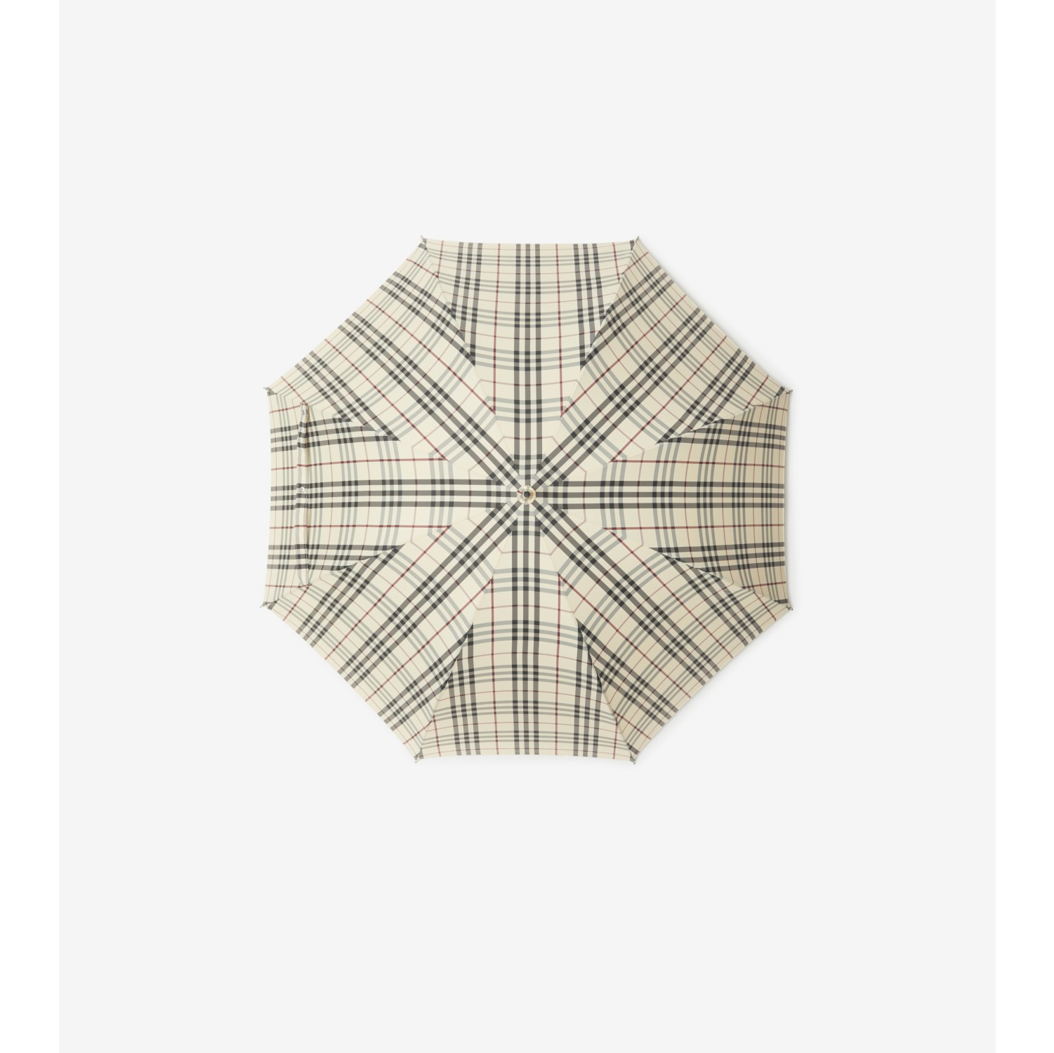 格纹雨伞(石色) | Burberry® 博柏利官网