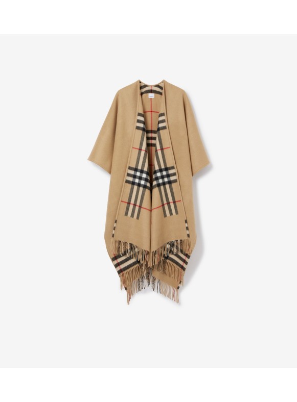 激レア BURBERRY ポンチョ アシンメトリーデザイン - ポンチョ