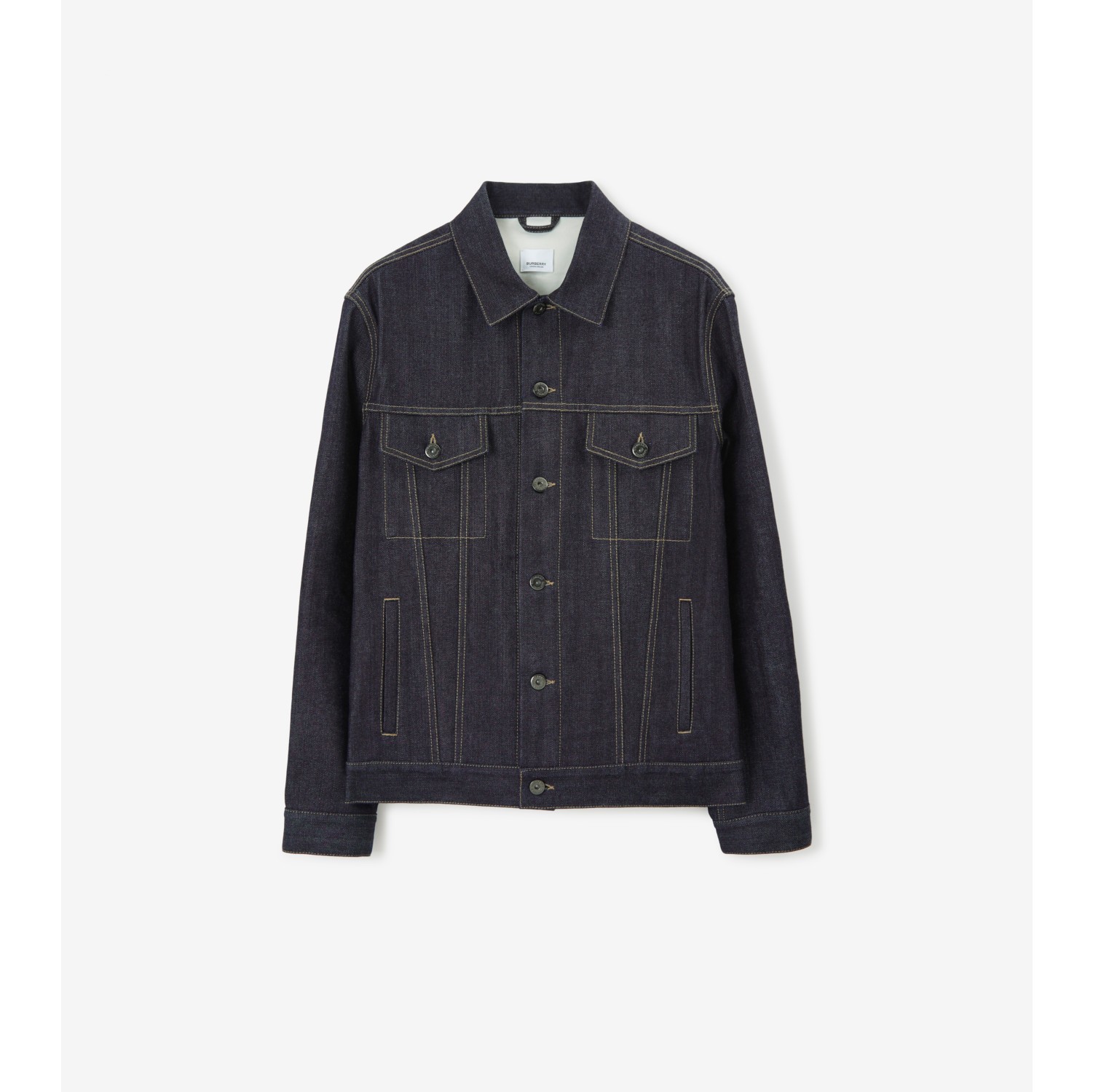 Burberry denim store jacket mens