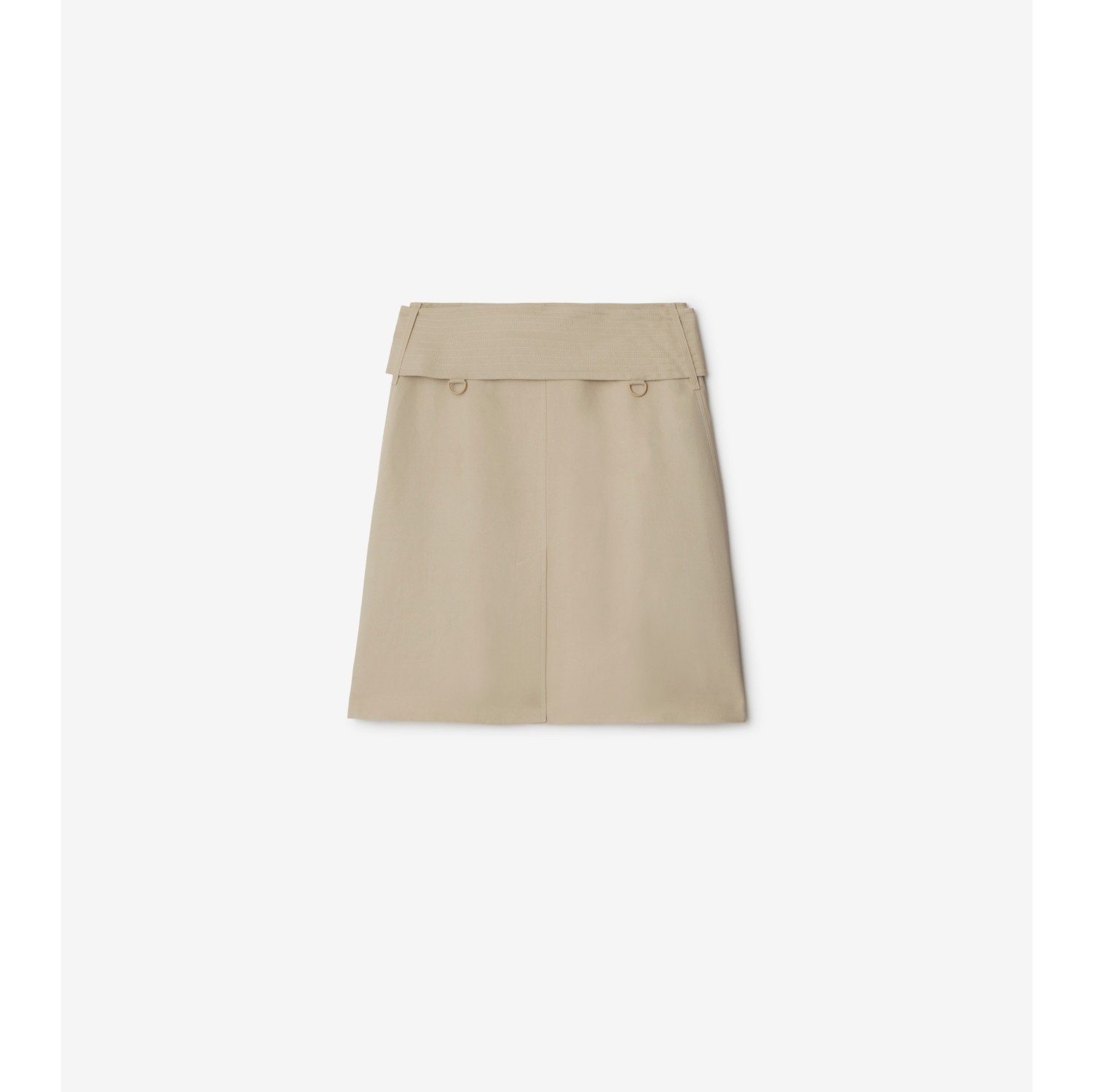 Canvas Trench Skirt