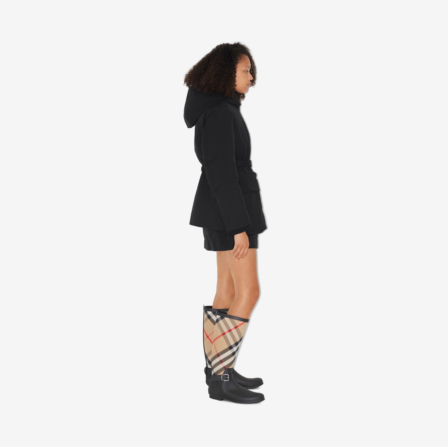 Veste à capuche EKD (Noir) - Femme | Site officiel Burberry®