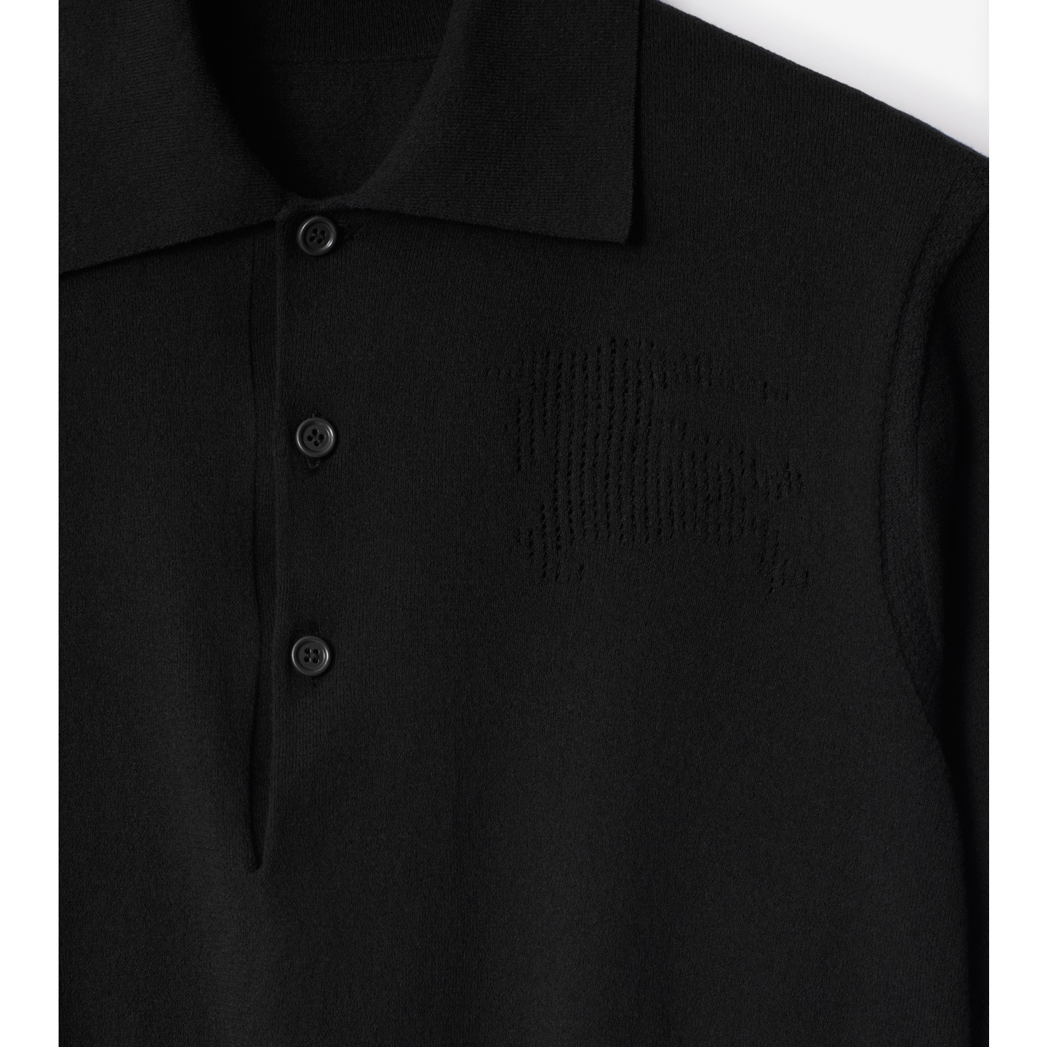 Cotton Blend Polo Shirt in Black - Women | Burberry® Official