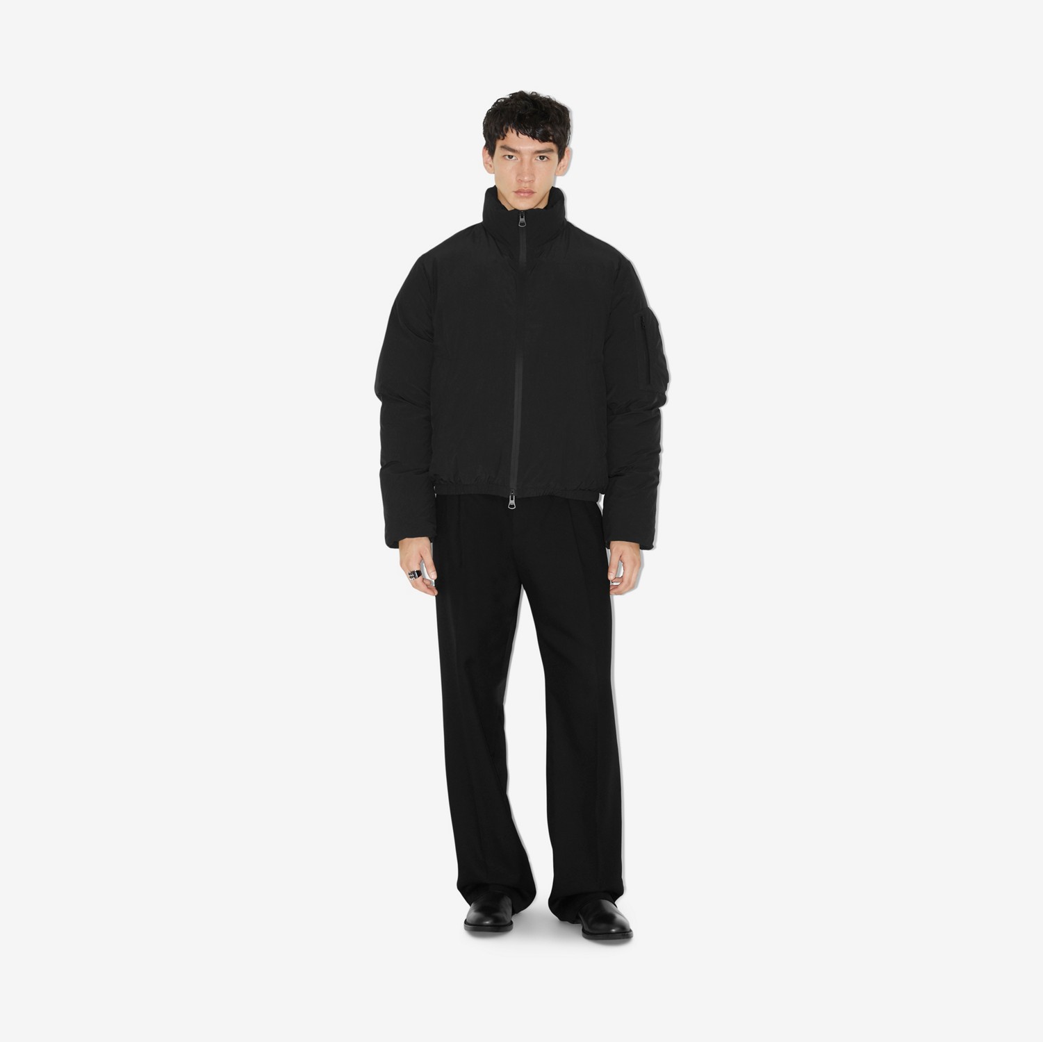 EKD 다운 재킷 (블랙) - 남성 | Burberry®