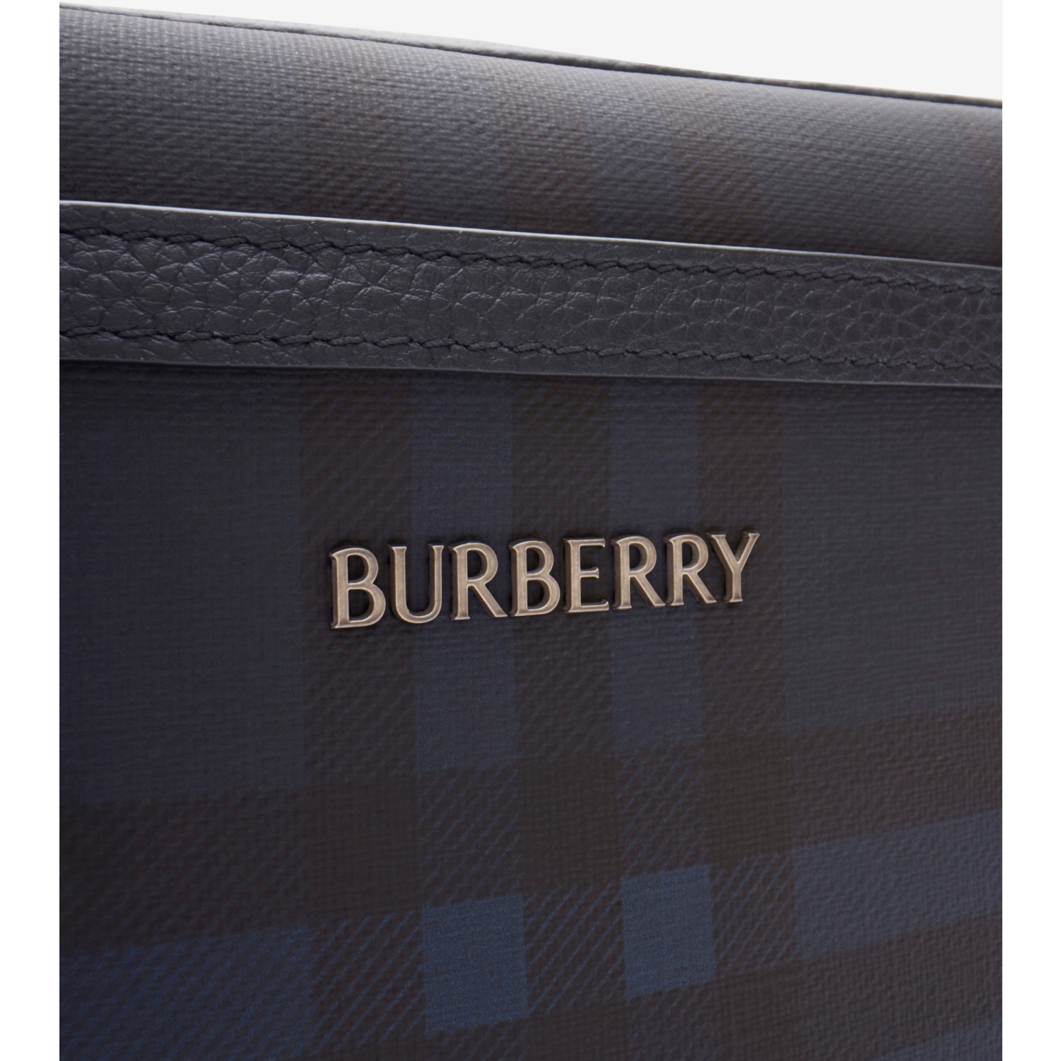 City Check Crossbody Bag in Navy - Men, Cotton, Technical | Burberry® Official