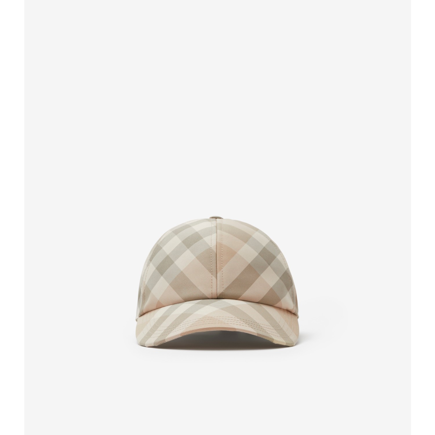 Casquette de baseball Check Flax Homme Site officiel Burberry