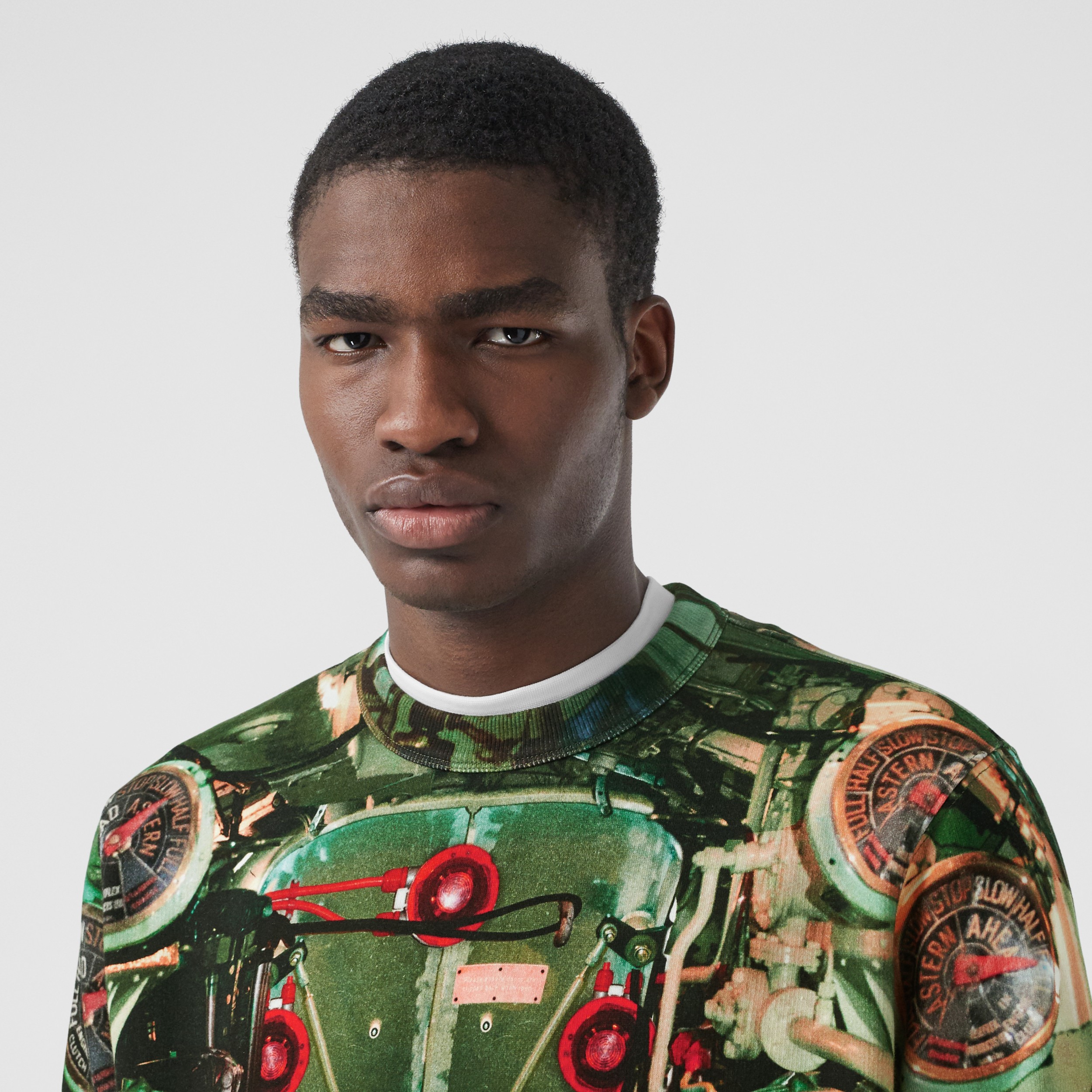 burberry green sweatshirt