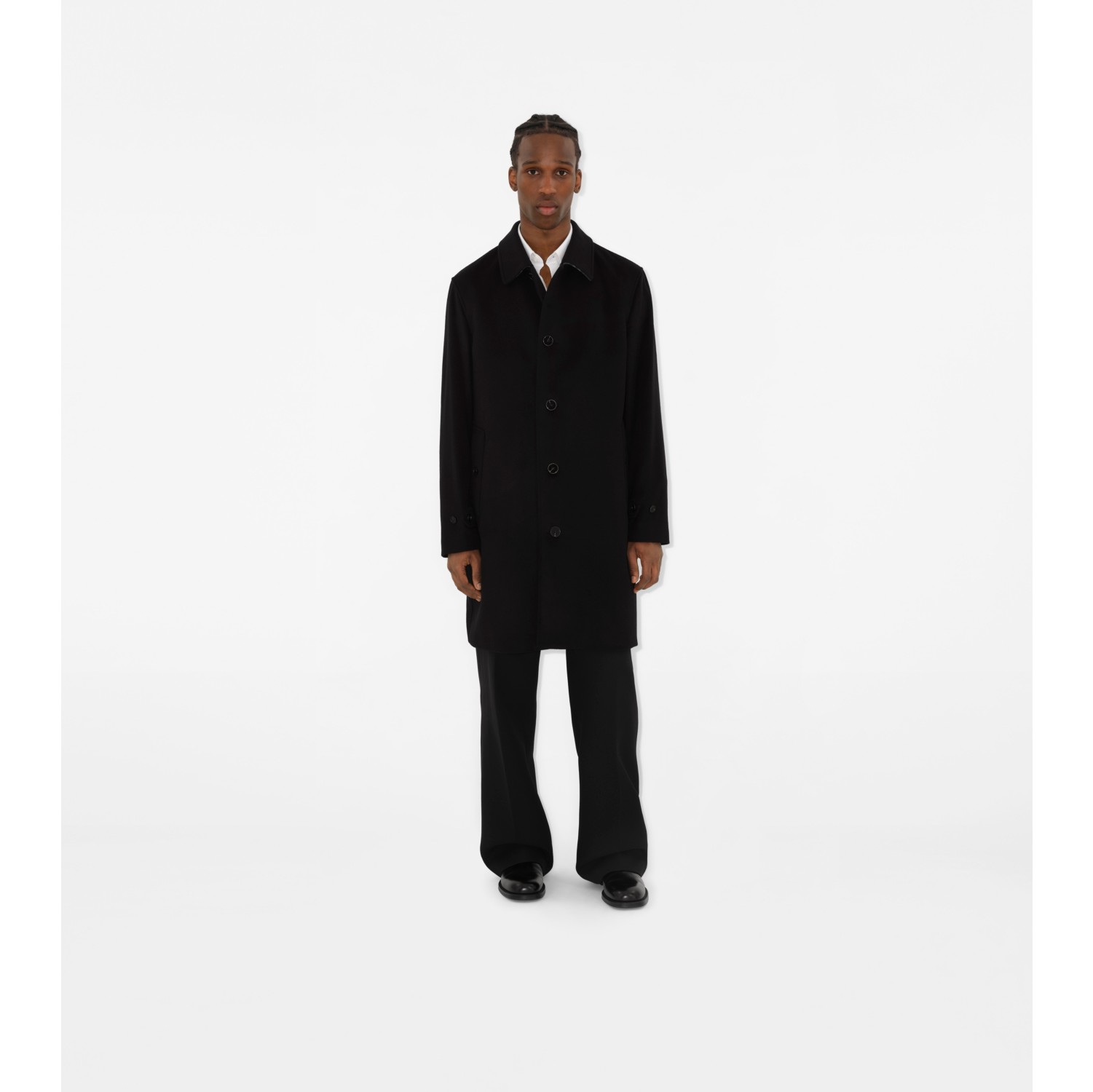 Mid-length Cashmere Blend Paddington Car Coat