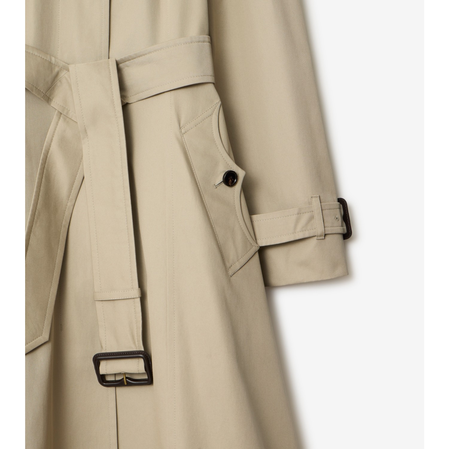 Long Gabardine Ellingham Car Coat