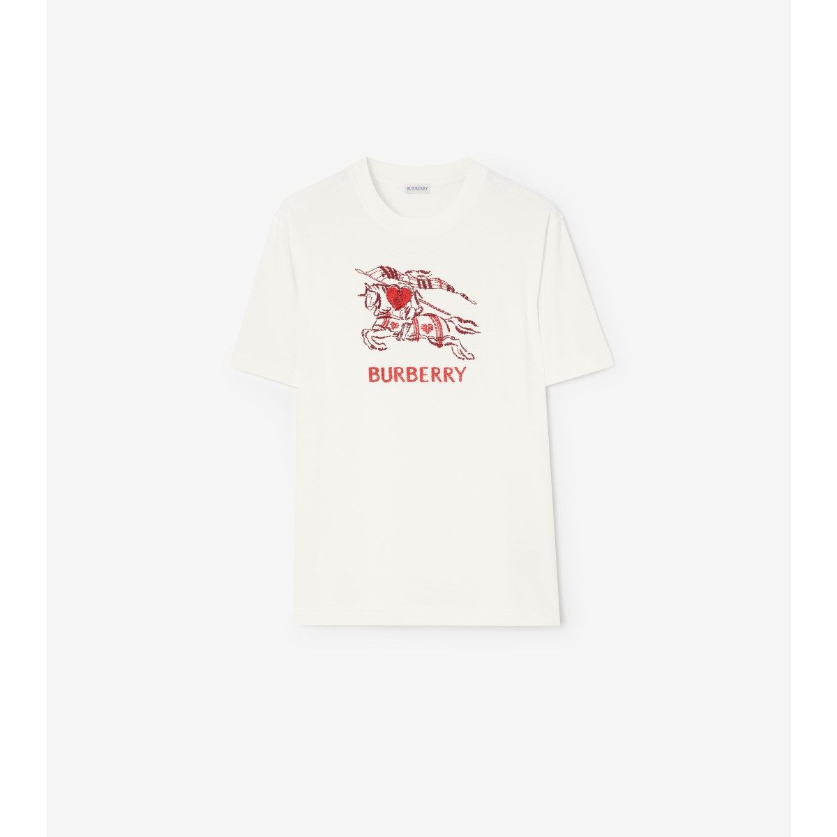  Embroidered Heart Knight T-shirt