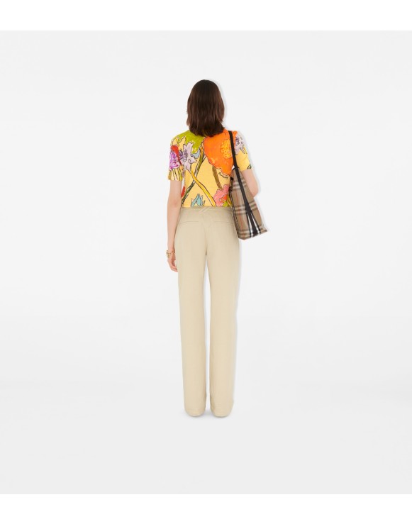 Highgrove Cascading Flowers Wool Top