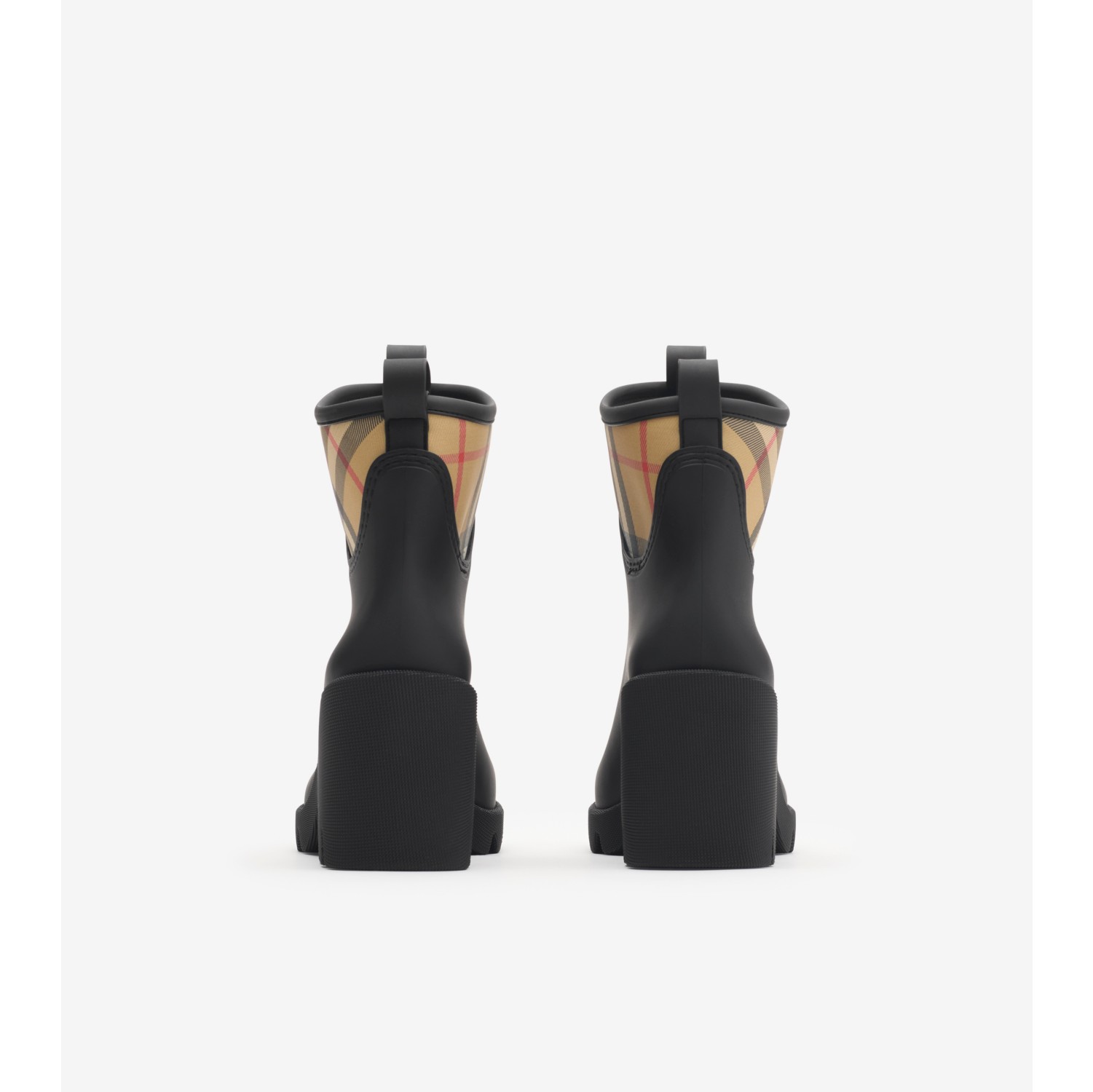 Rubber Marsh Stamp Heeled Low Boots​