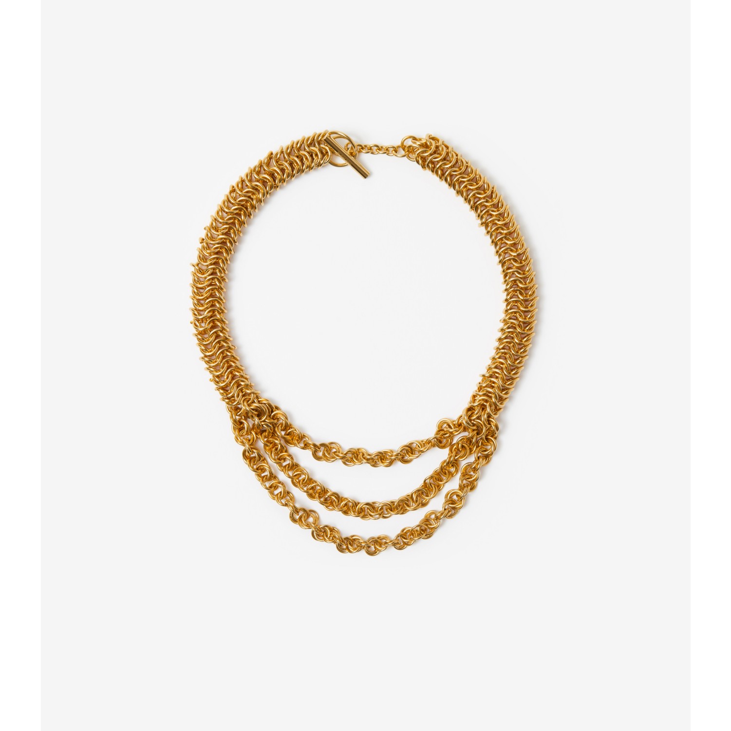 Womens gold deals link necklace