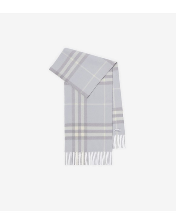 Check Cashmere Scarf