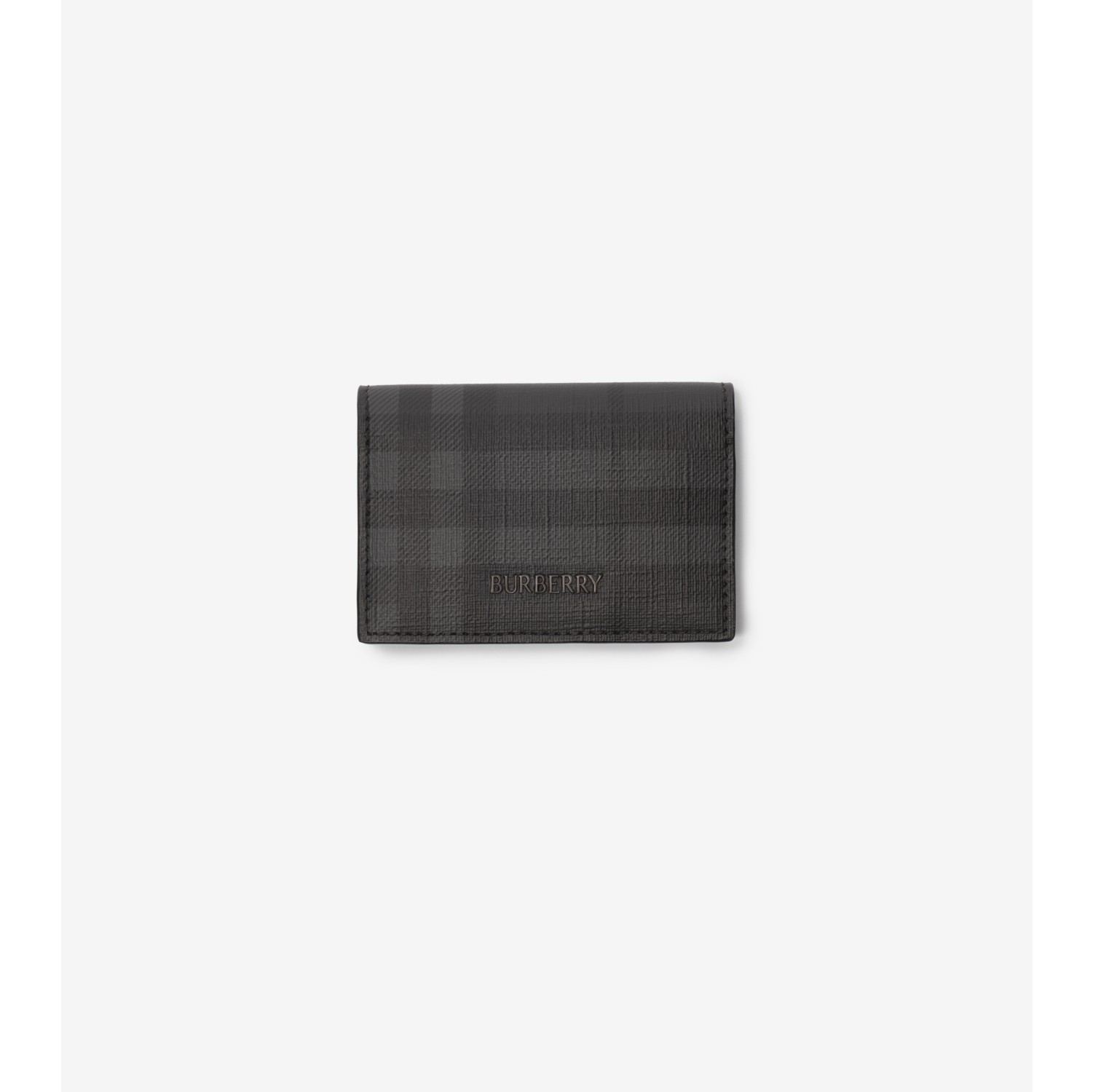 City Check Bifold Card Case
