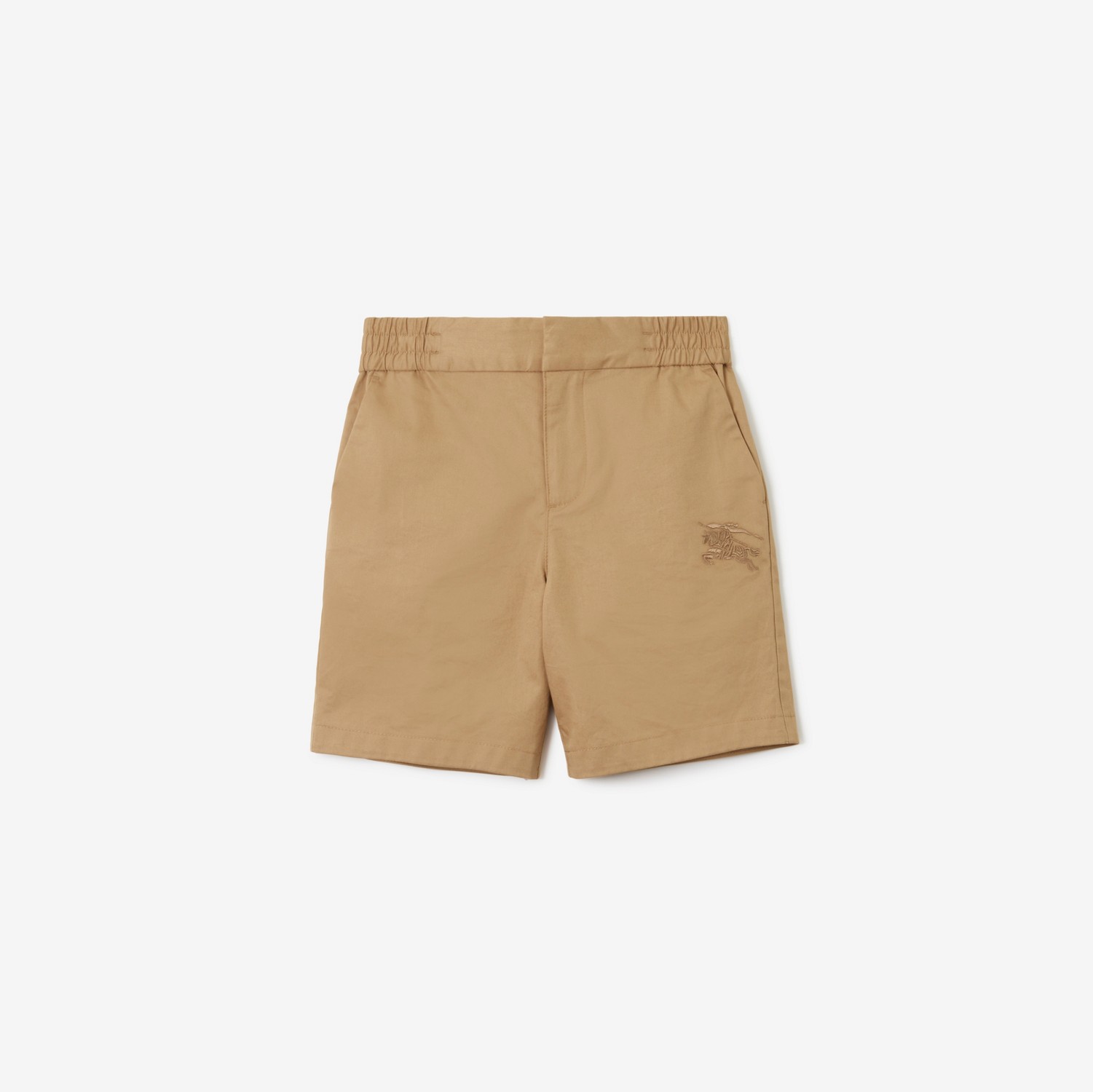 Chino-Shorts aus Baumwolltwill mit EKD-Motiv (Vintage-beige) | Burberry®