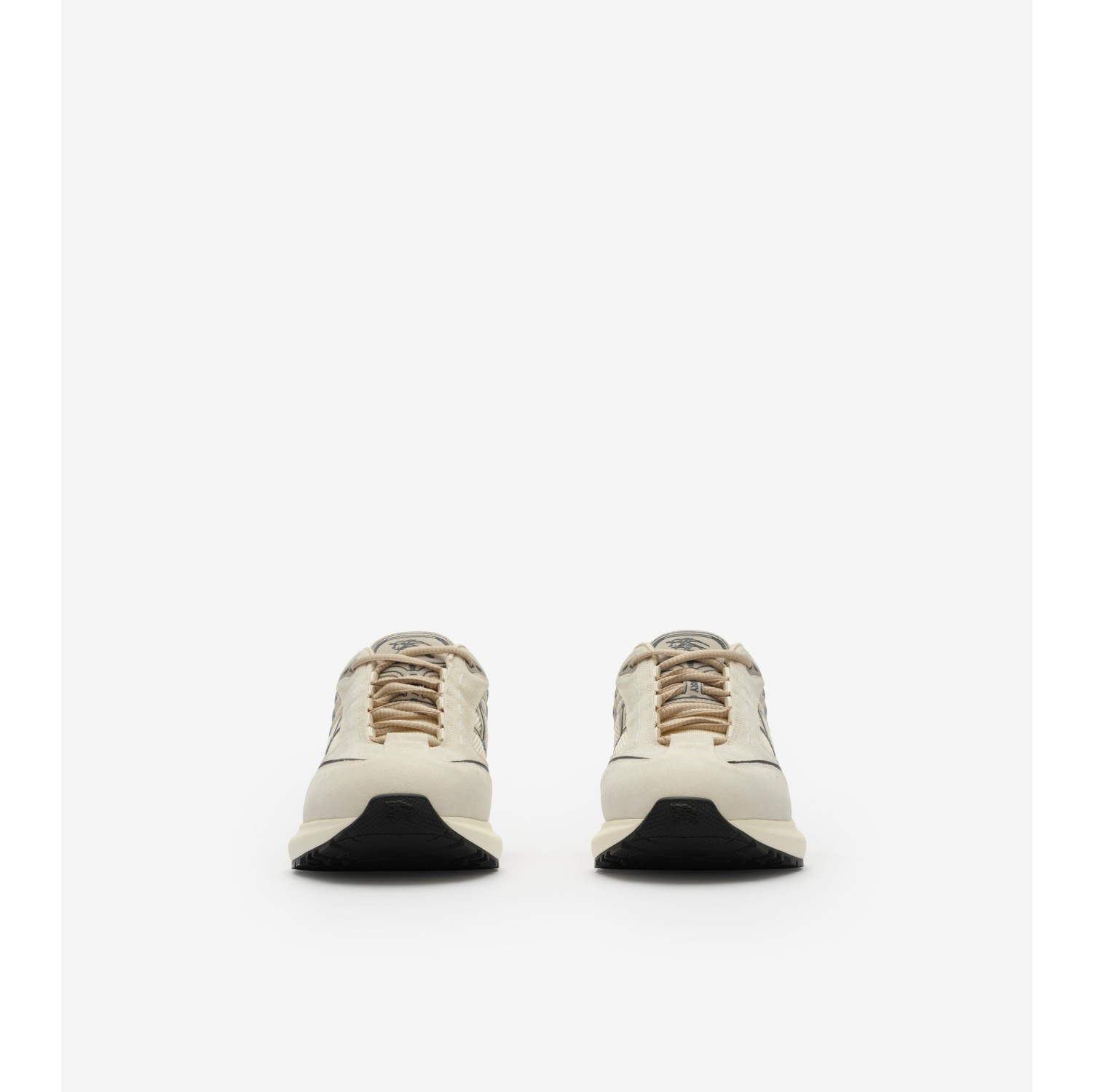 Sneaker „Eclipse“ aus Nylon, Veloursleder und Leder