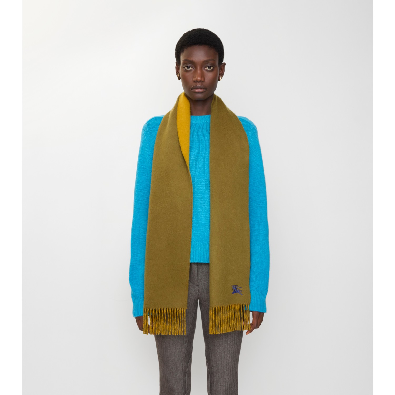 Reversible Cashmere Scarf