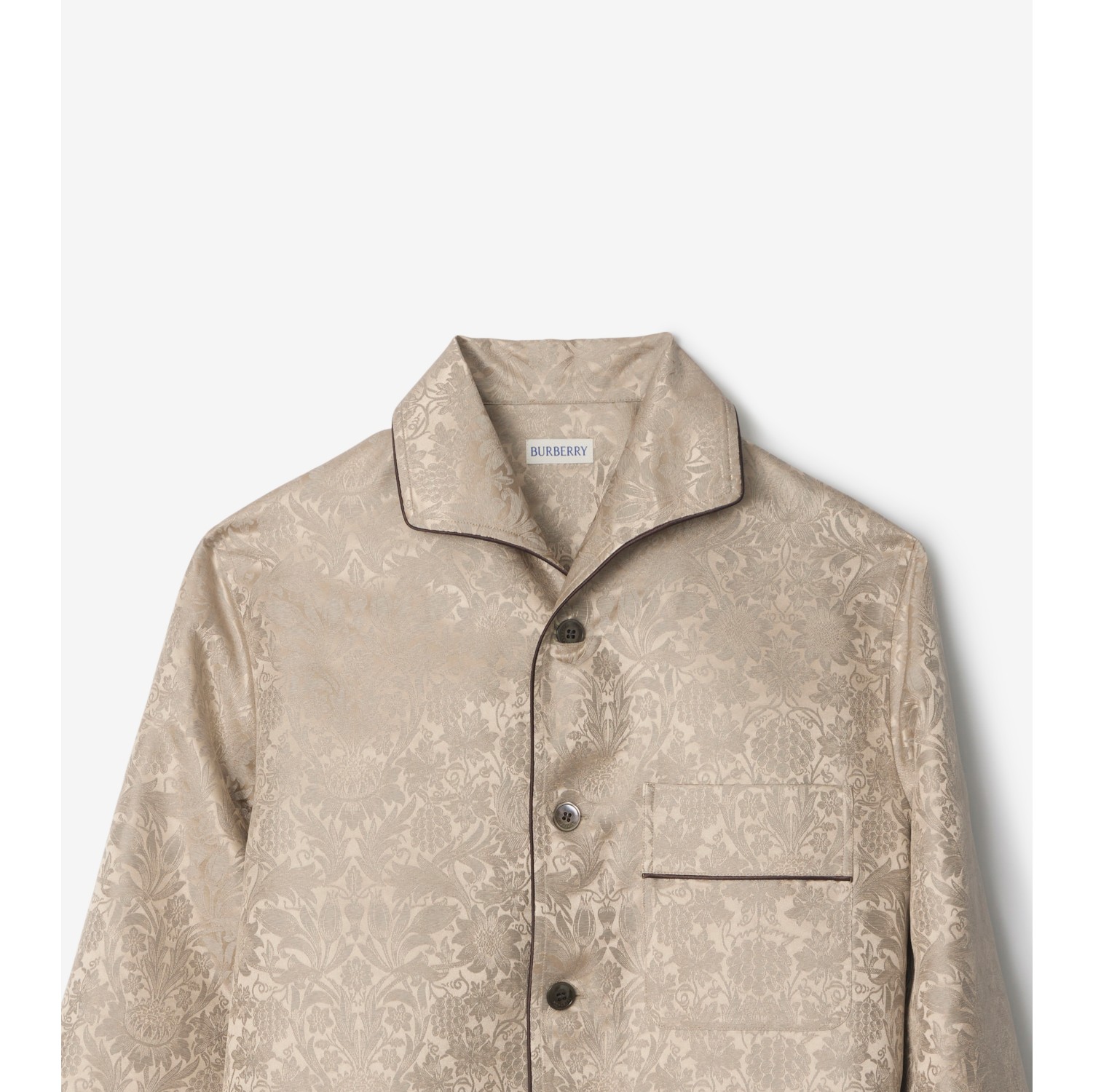 Sunflower Silk Pyjama Shirt