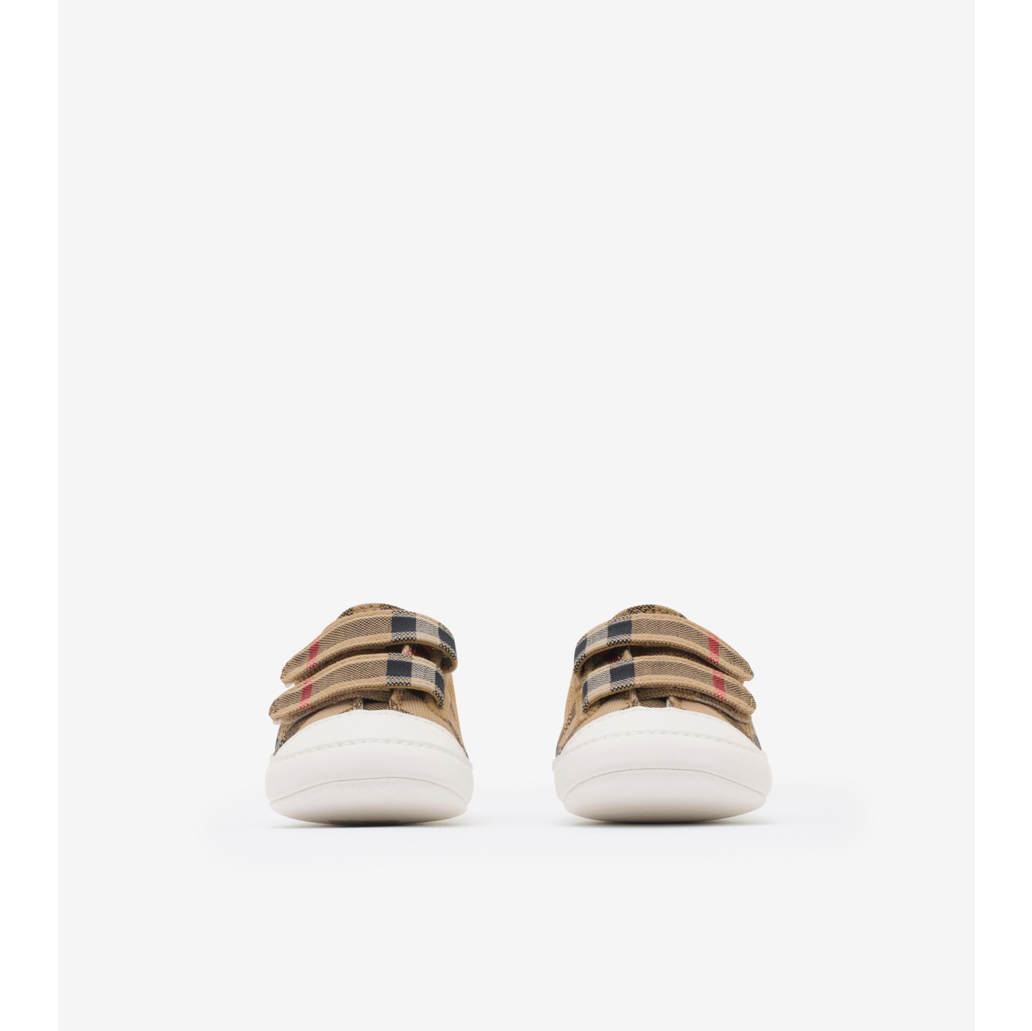 Check Cotton Sneakers