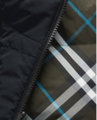 Close up shot of Burberry Check