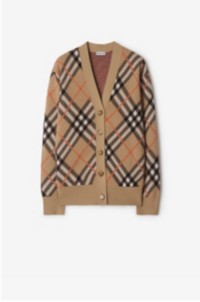 Mother's Day Gifting Campaign featuring a Burberry Check Cardigan