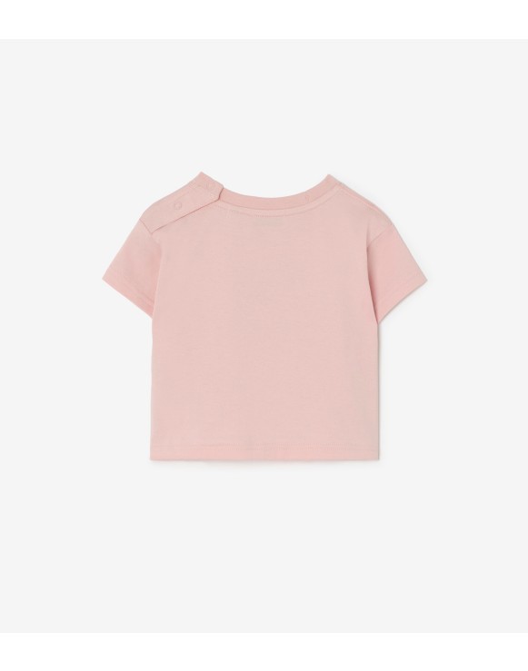 メール便無料】 ベイビー 4万500円 バーバリー白タグベビーTシャツ86cm