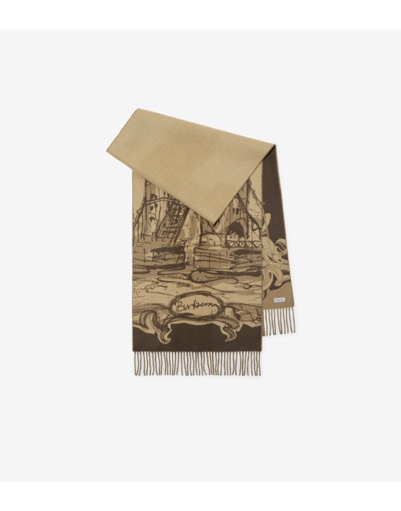 Tower Bridge Cashmere Scarf