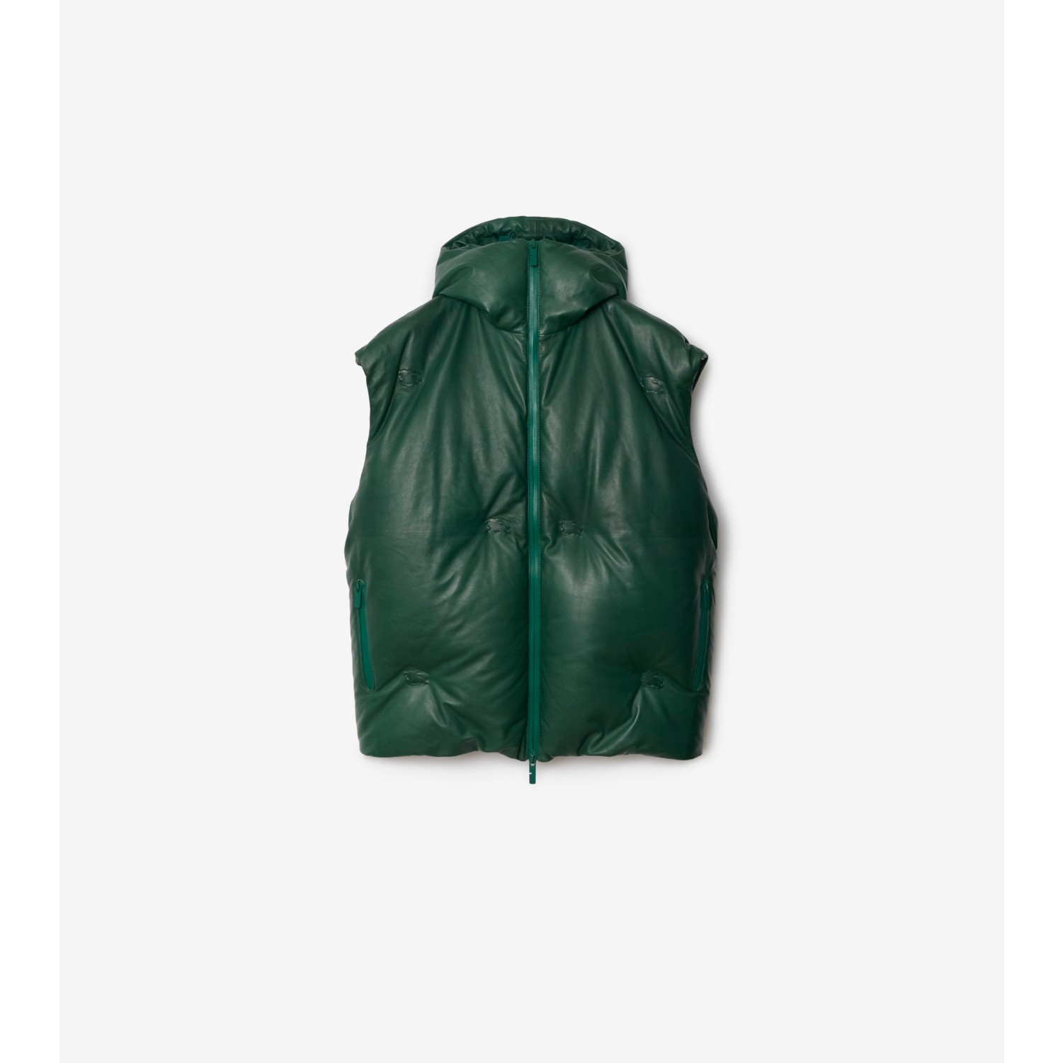 Leather Padded Gilet