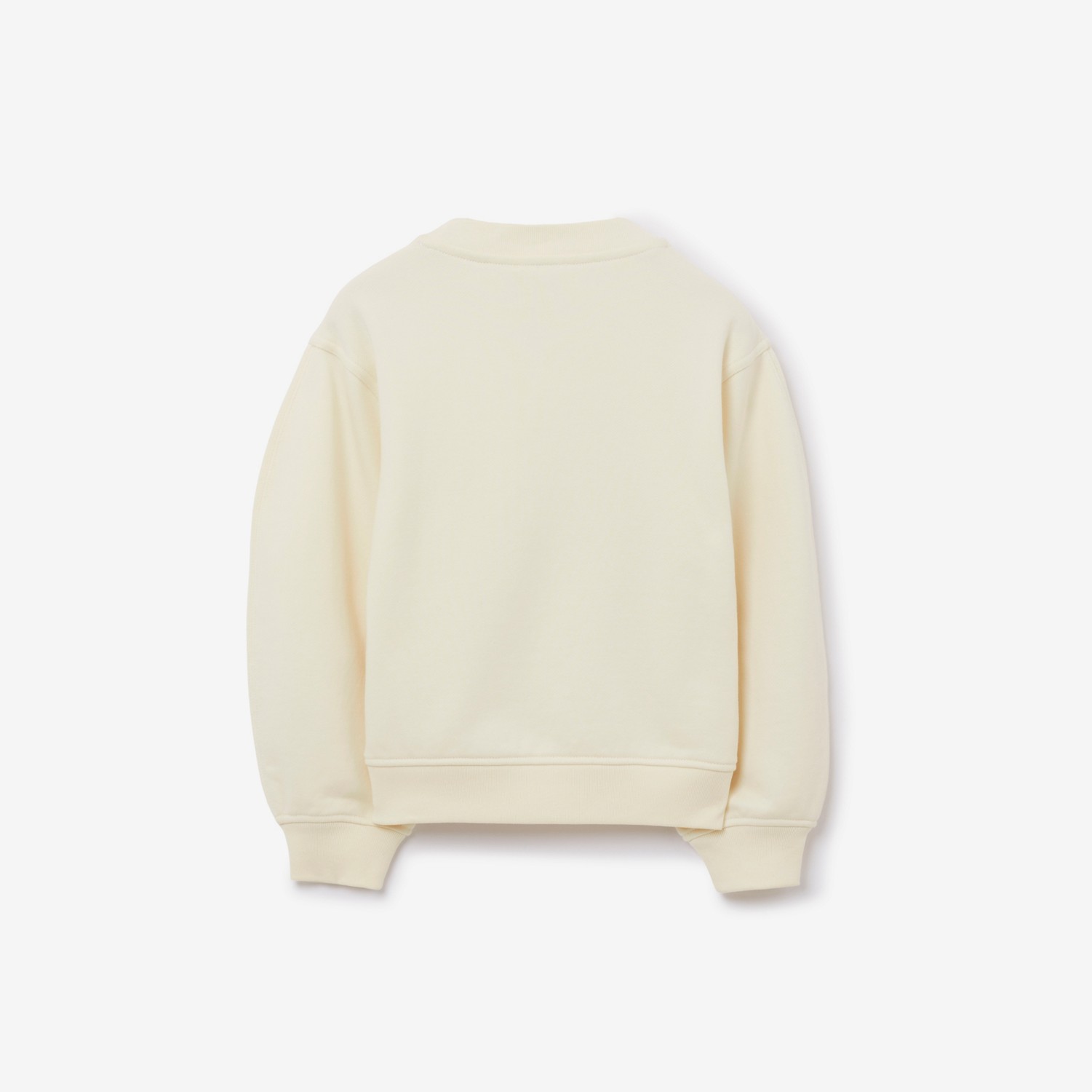Sweat-shirt en coton EKD (Crème Pâle) | Site officiel Burberry®