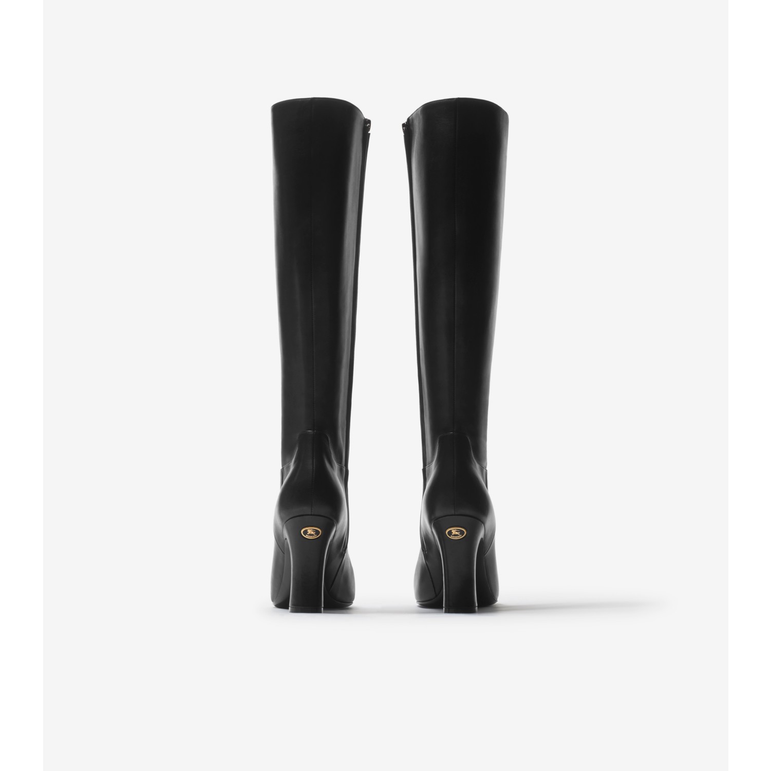 Leather Trinket High Boots