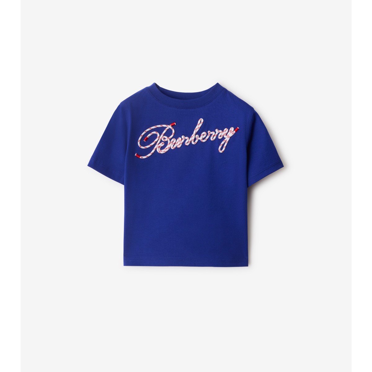 Burberry Kids'  Childrens Laces Logo Cotton T-shirt