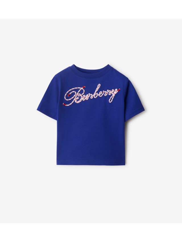 バーバリー ストライプ Tシャツ 6Y キッズ服(100cm~)