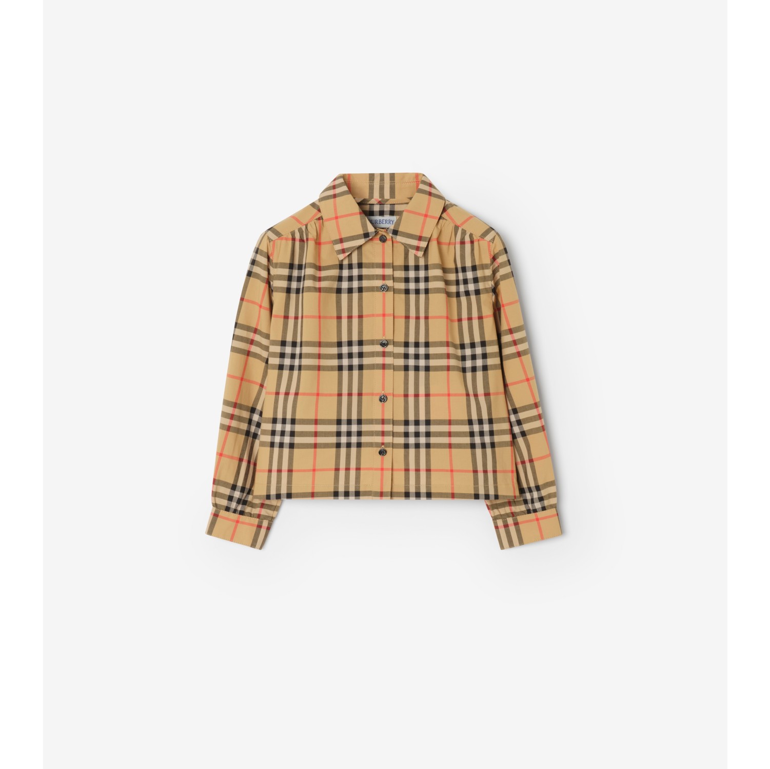 Check Cotton Shirt