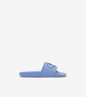 Knight Stamp Slides in Cornflower blue/charcoal blue - Children