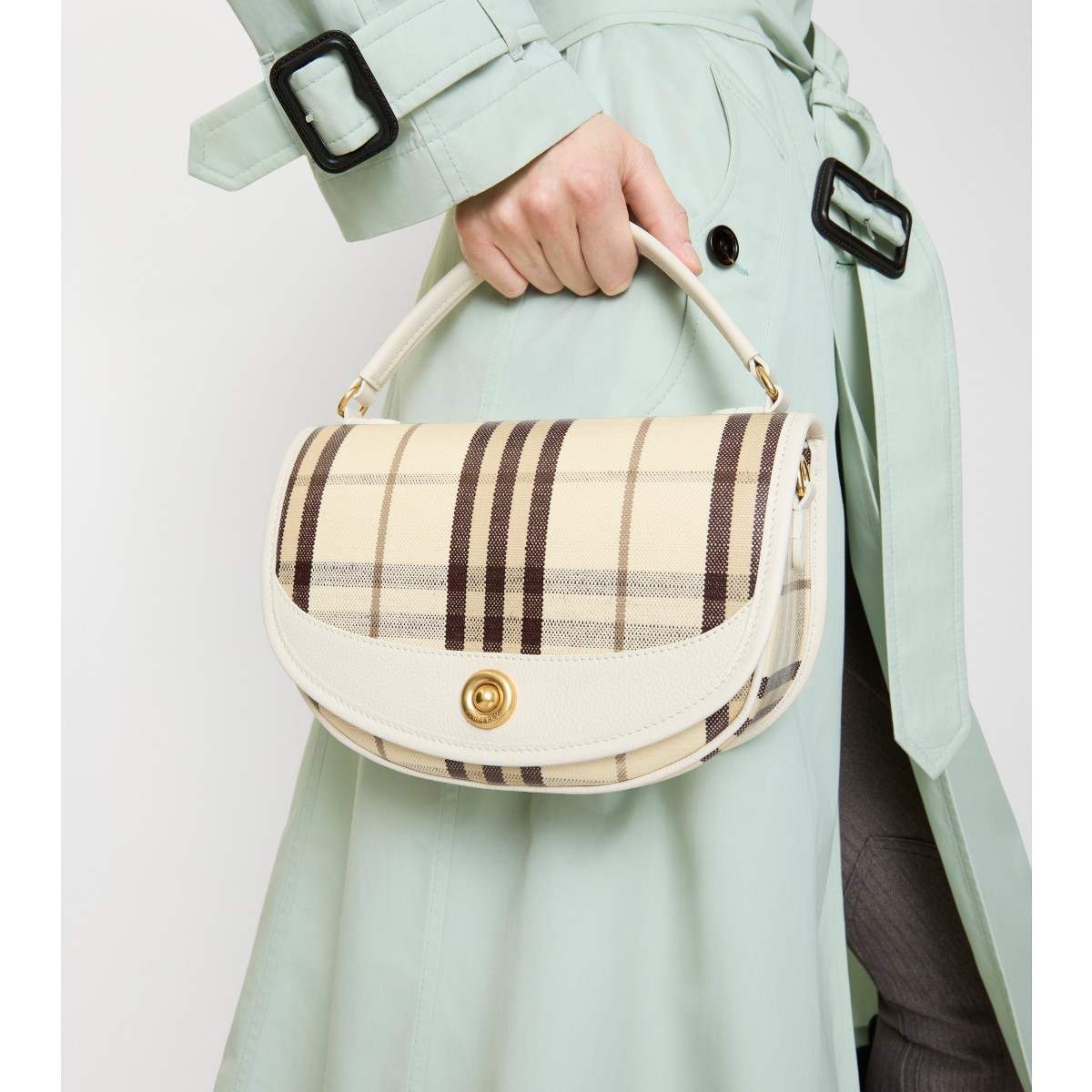  Check Highlands Crossbody Bag