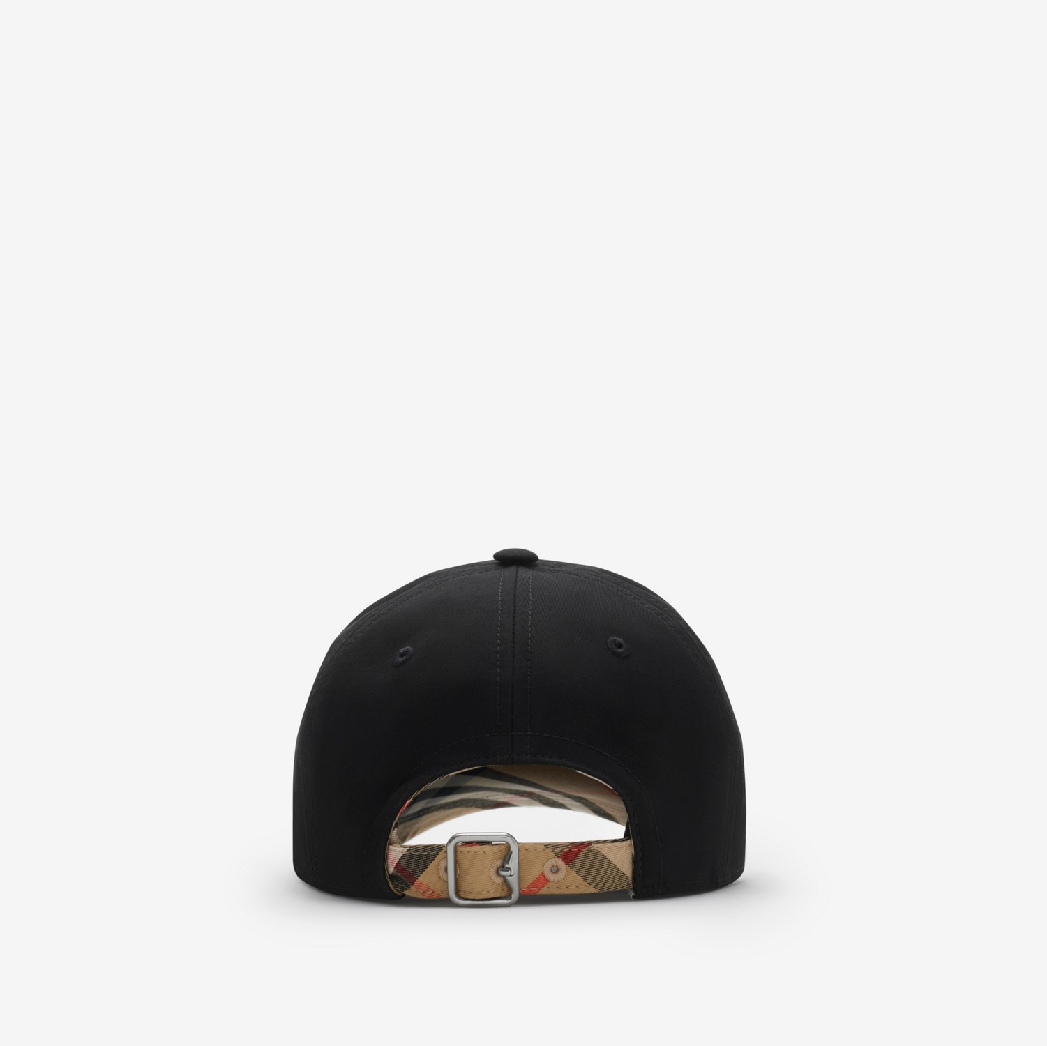 Gabardine Baseball Cap in Black/sand - Men | Burberry® Official Gabardine Baseball Cap in Black/sand - Men | Burberry® Official