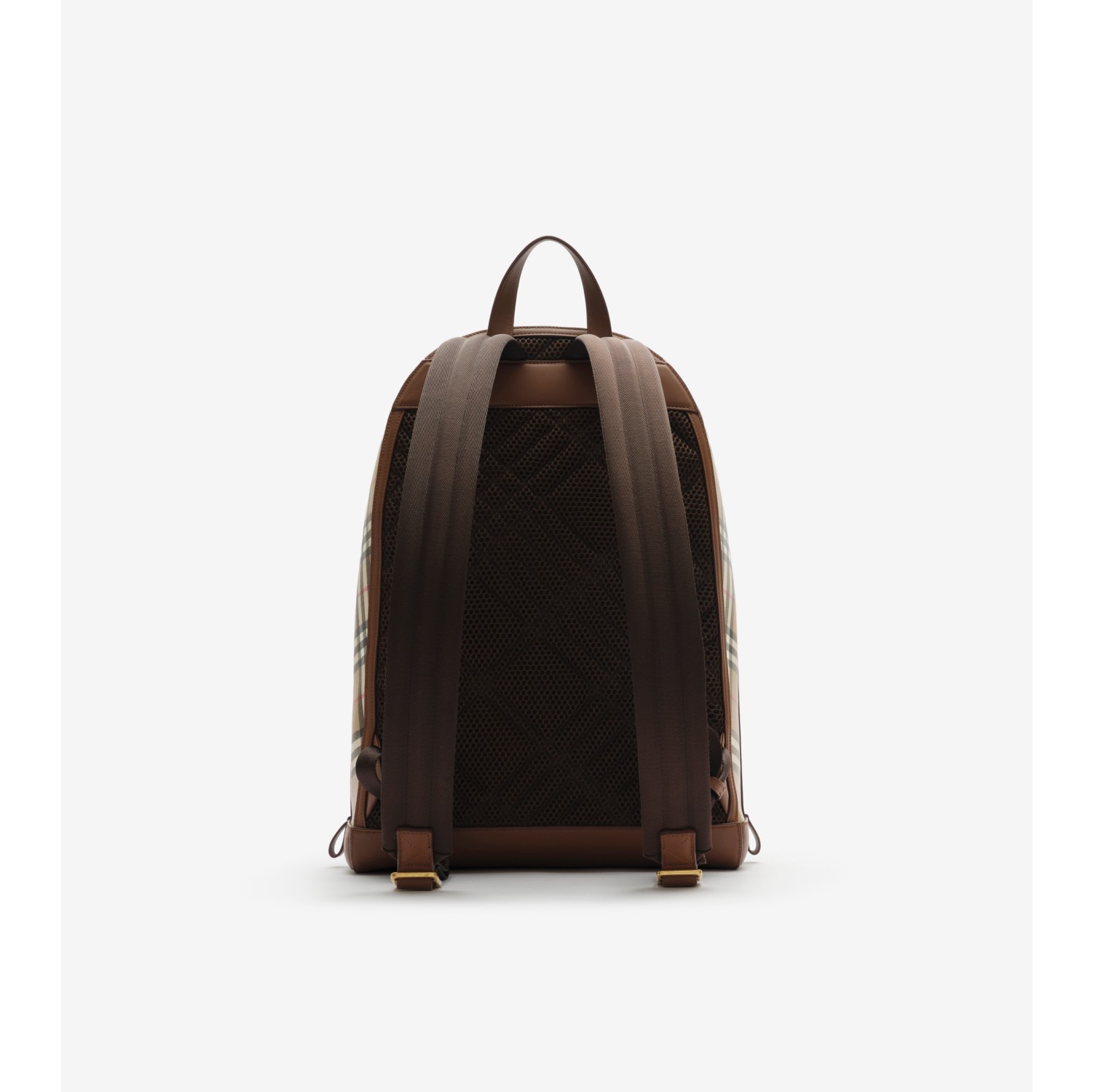burberry ranger leather backpack Rocco Check Fabric Navy Blue A backpack in nylon with a raised Burberry logo Check Backpack in Archive beige