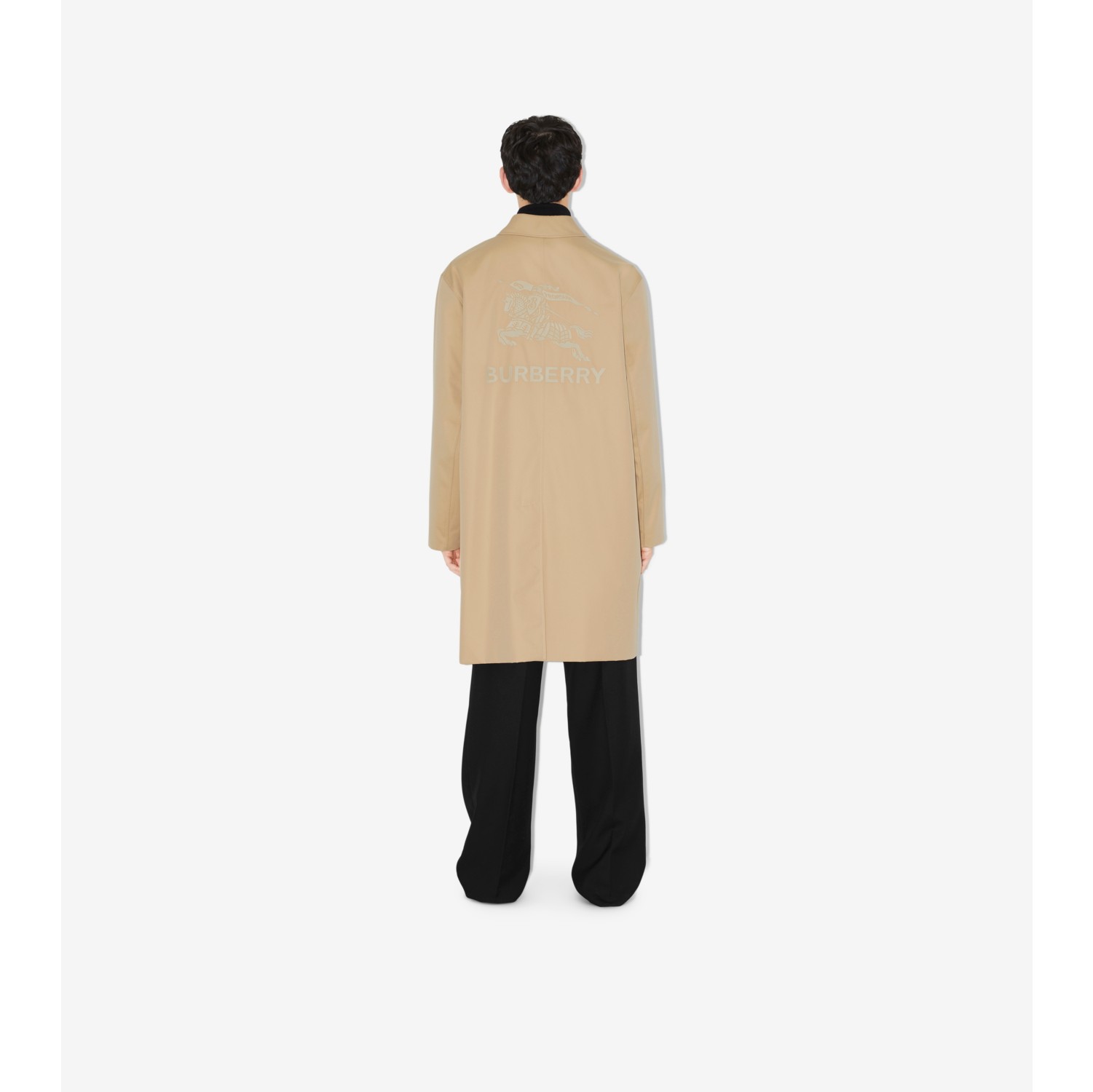 Burberry men's clearance gabardine car coat