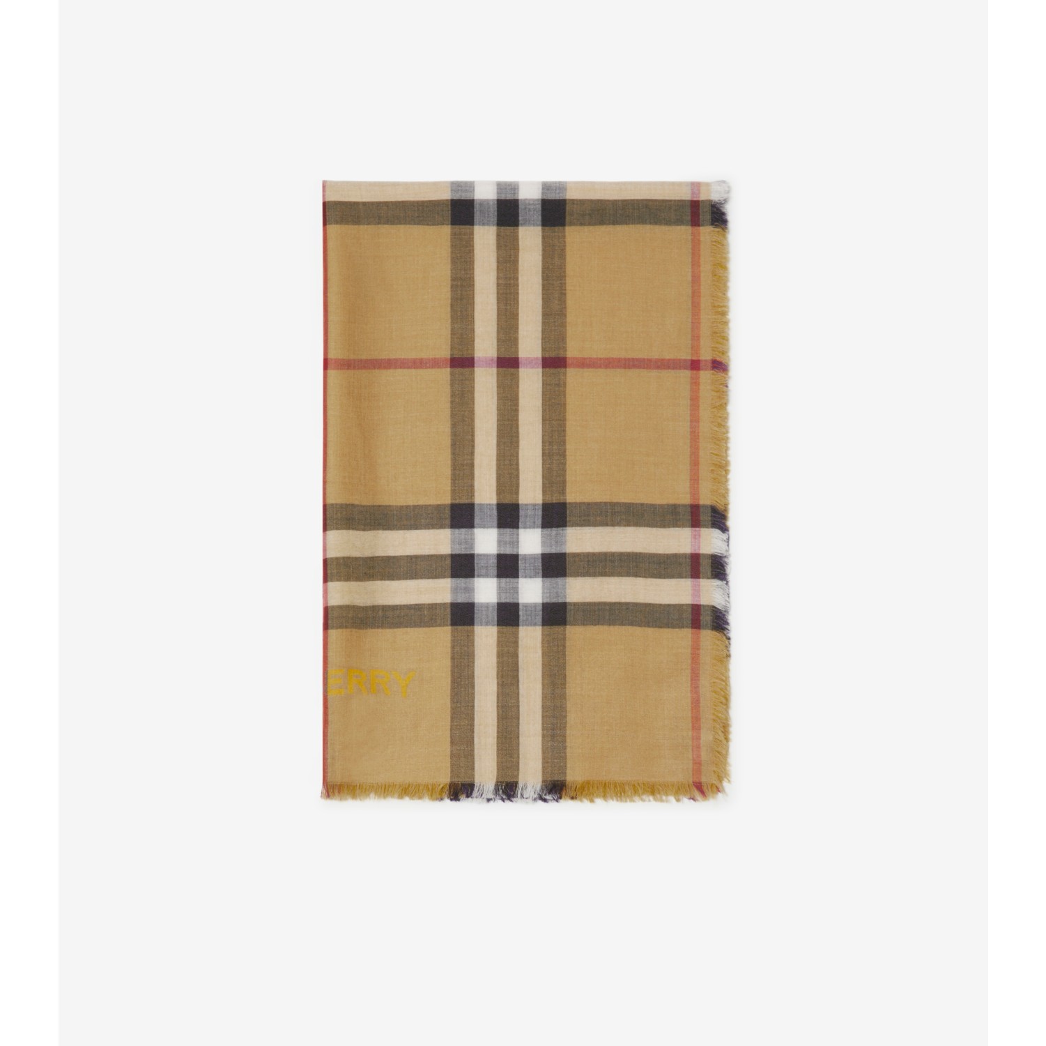 Burberry cheap scarf wool