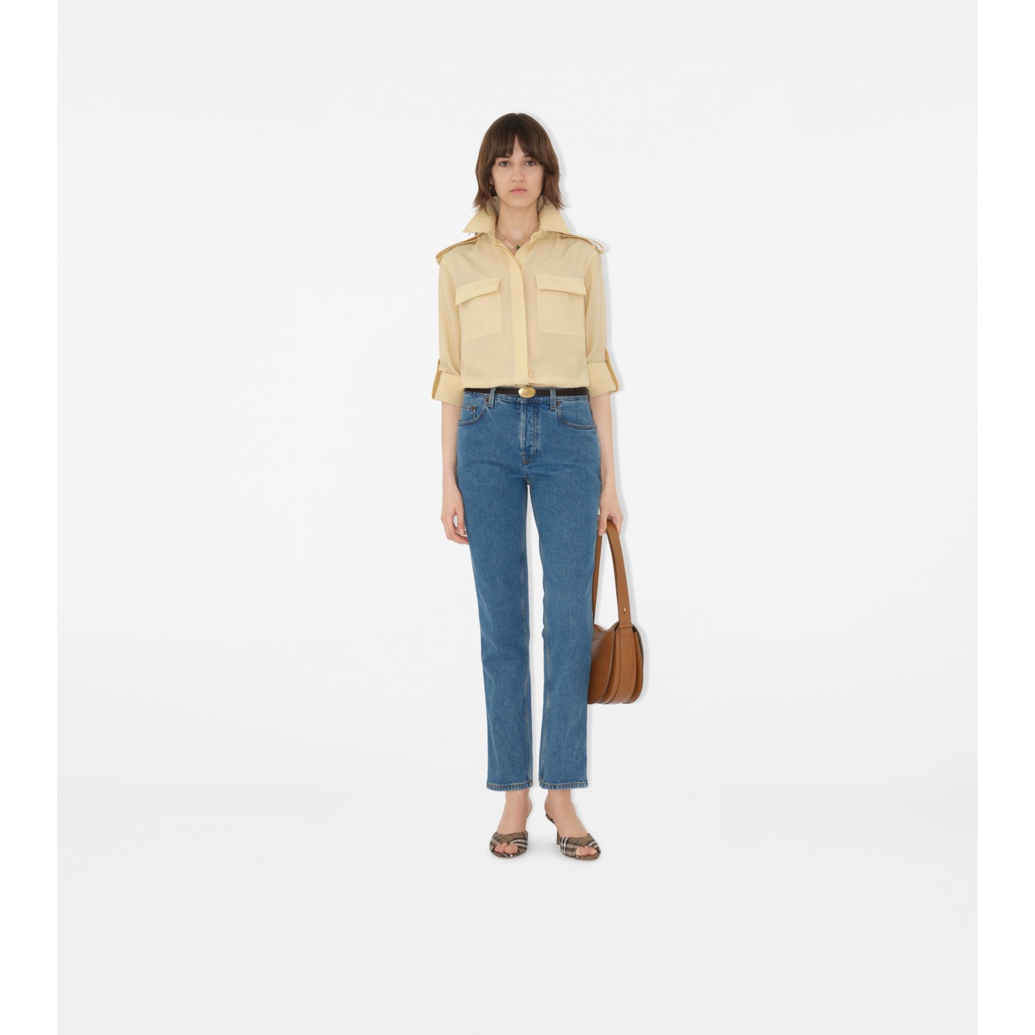 Mid-rise Straight Jeans - thumbnail 2