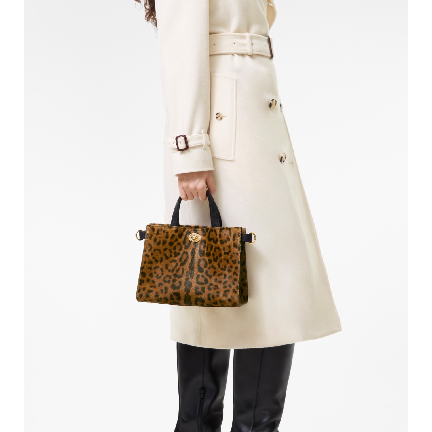 Mini Leopard Print Cotswolds Tote
