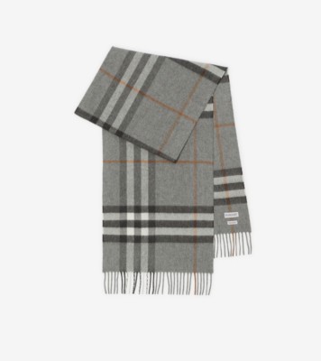 Burberry grey hot sale cashmere scarf