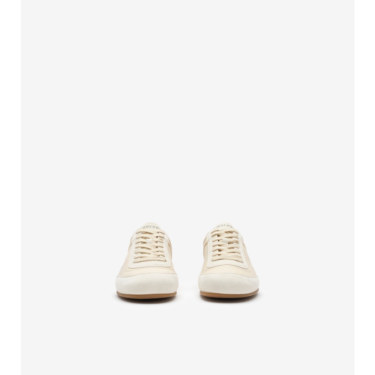  Check Leather Knight Runner Sneakers​