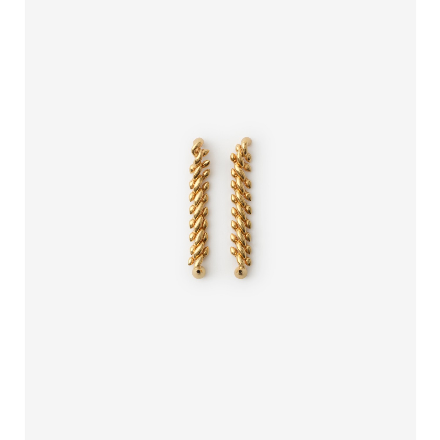 Gold chain earrings deals designs